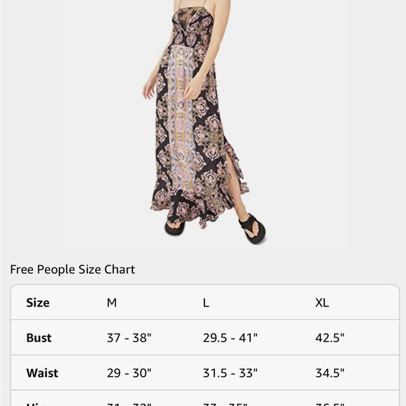 NWT Free People Maxi Dress - Picture 3 of 6